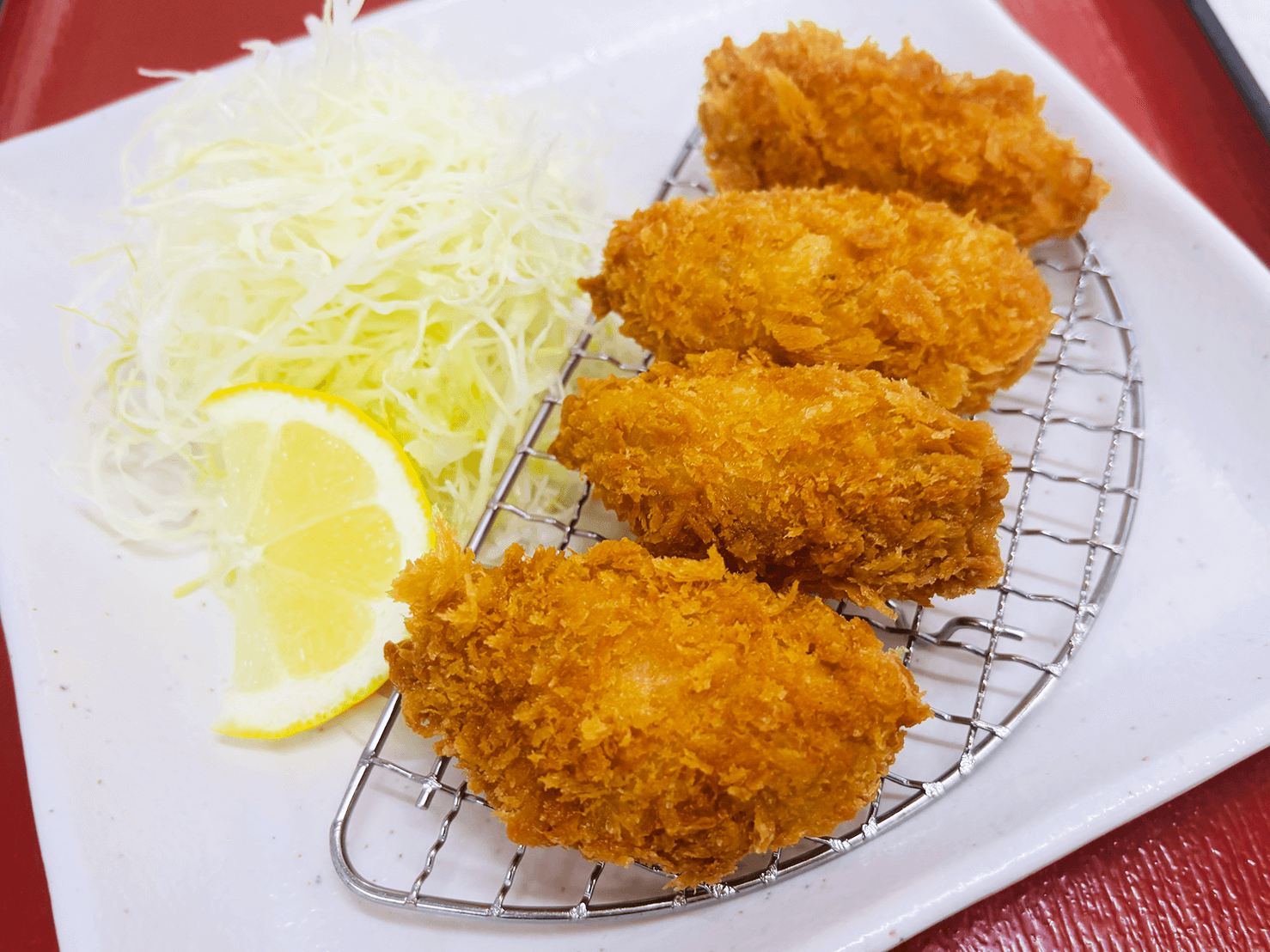 カキフライ定食
